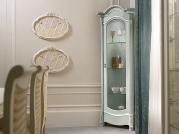 GOLD - Wooden corner display cabinet with integrated lighting by CASA +39 - view 2